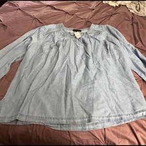 Pheasant denim top